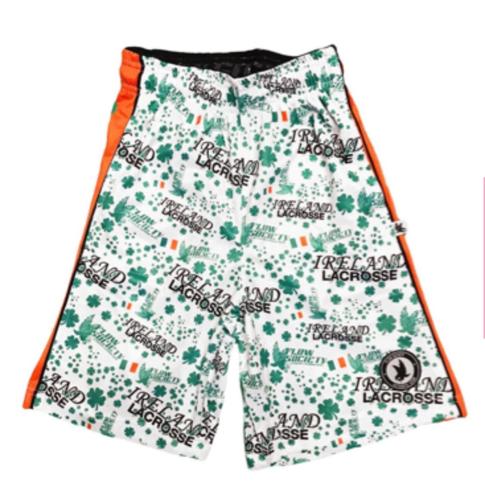 Boys Flow Society shorts Ireland Lacrosse size XXS